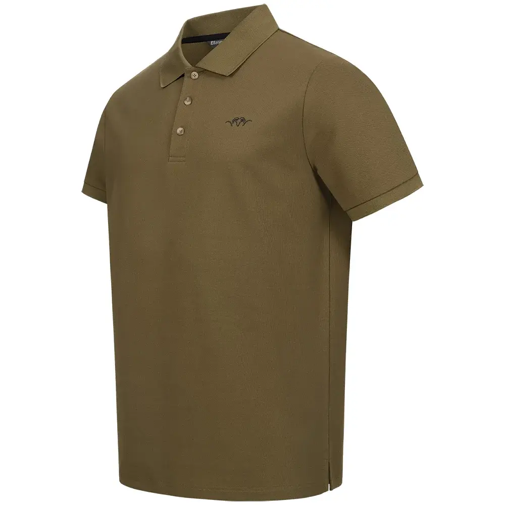 Тенниска поло Blaser Active Outfits Solid Polo Shirt M Dark olive - фото 3