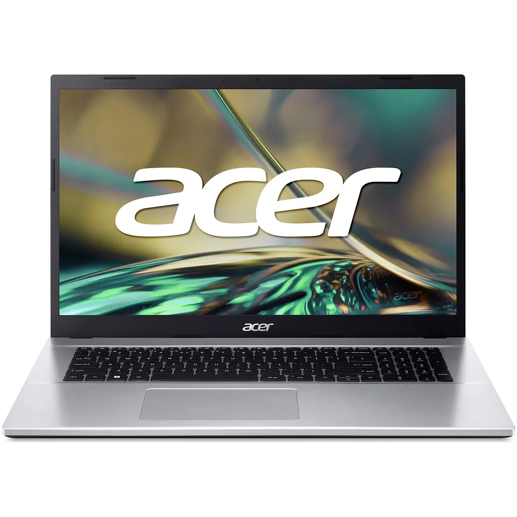 Ноутбук Acer Aspire 3 A317-54-78BK з процесором Intel Core i7-1255U pana la 4.7GHz, 17.3”, Full HD, 16GB DDR4, 1TB SSD, Intel Iris X графікою, No OS, Pure сріблястий - фото 4