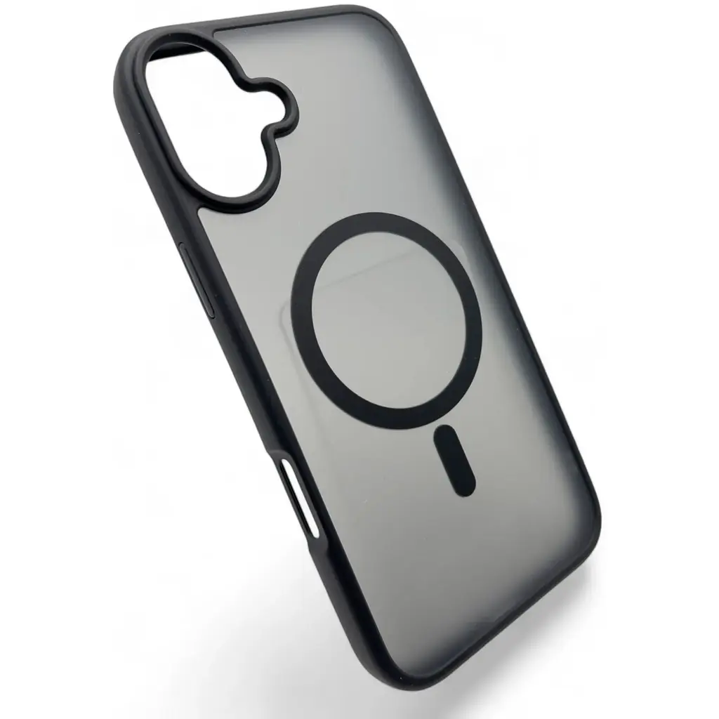 Чехол-накладка BeCover Metal Buttons Case (MagSafe) для Apple iPhone 16 Plus Black (712093) - фото 2