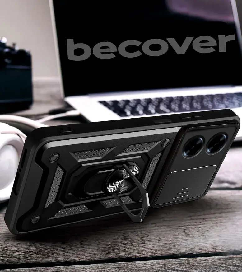 Панель BeCover Military для ZTE Blade A34 Black (712173) - фото 3