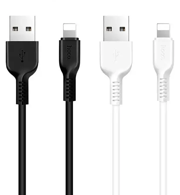 Кабель USB Lightning Hoco X 20 2.4 A color 1 m - фото 3