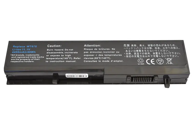 Акумулятор для ноутбука Dell RK813 Studio 1435 11.1V Black 4400 mAh - фото 3
