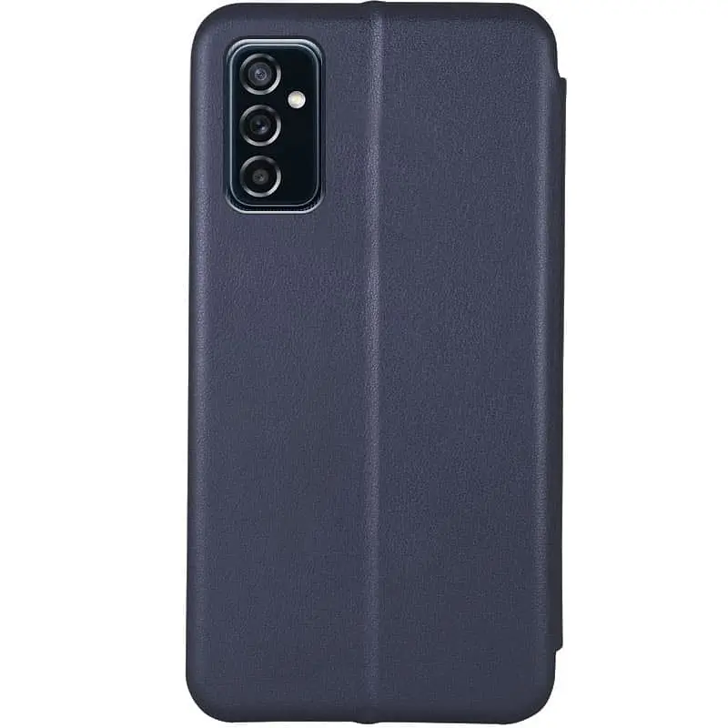 Шкіряний чохол-книжка Classy для Samsung Galaxy A04s Темно-синій - фото 2