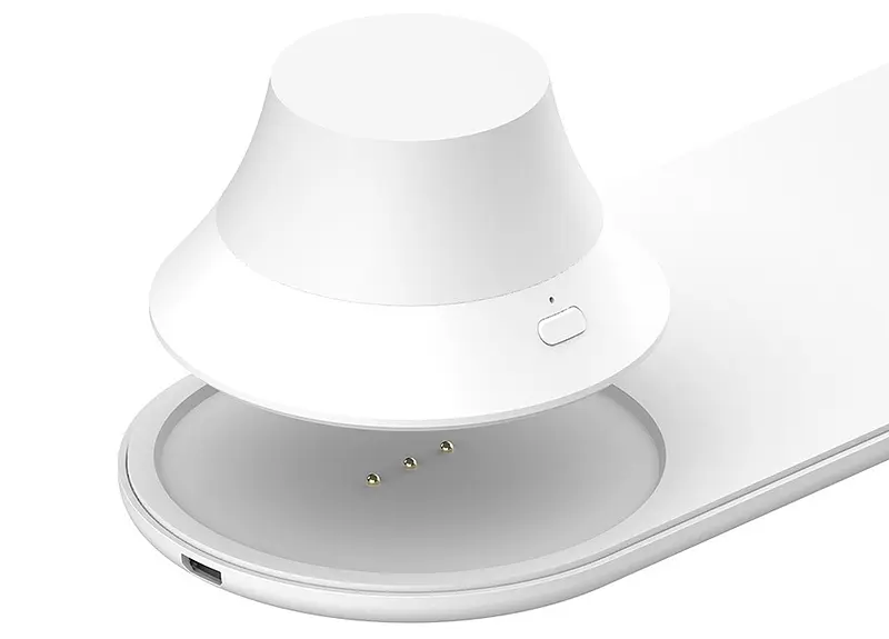 Нічник + бездротовий зарядний пристрій HuiZuo Wireless Charging Night Light (YLYD04YI, YLYD0401W0CN) - фото 2