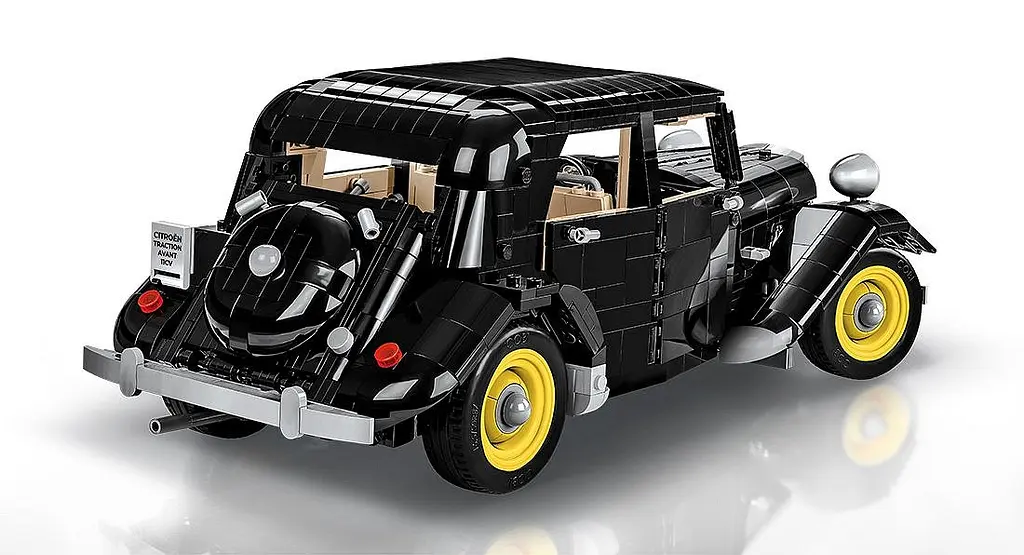 Конструктор Cobi Citroen Traction Avant 11CV масштаб 1:12, 1900 деталей (COBI-24337) - фото 4