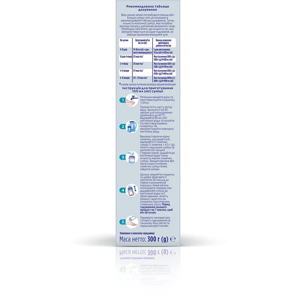Молочна суха суміш Nutrilon Антирефлюкс 300 г - фото 5