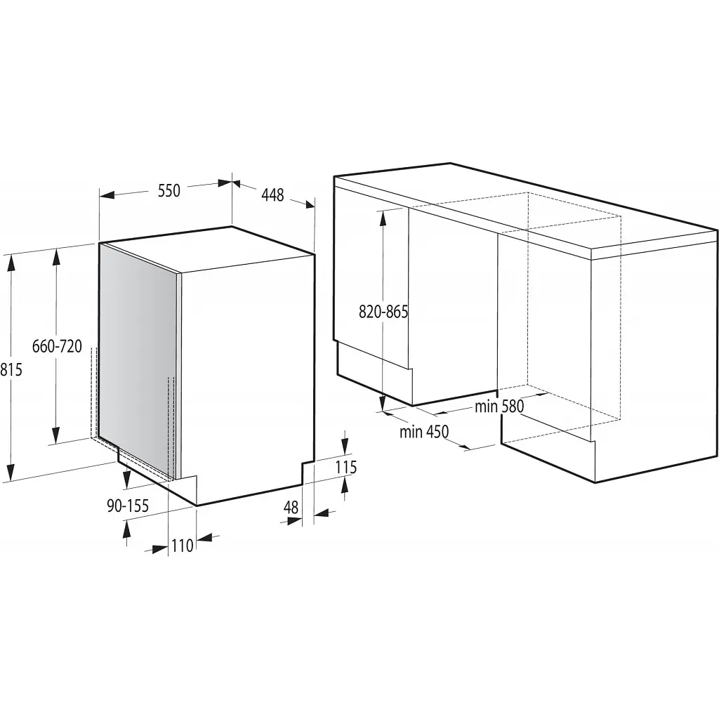 Посудомийна машина Gorenje GV520E10 - фото 5