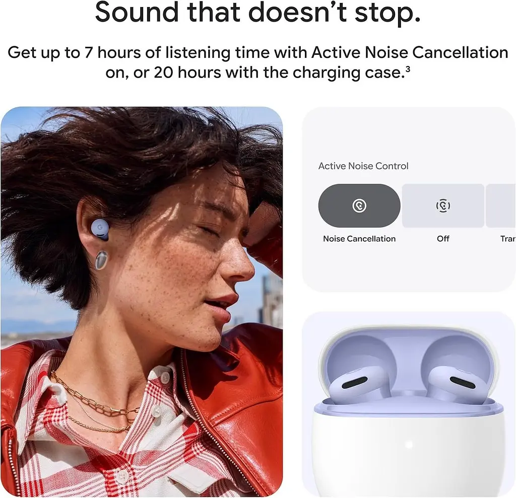 Навушники Google Pixel Buds 2a Iris - фото 6
