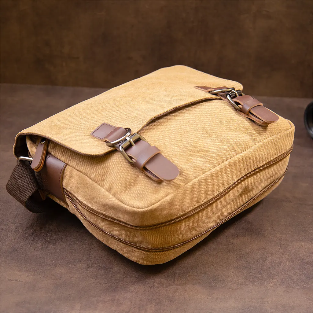 Чоловіча сумка листоноша Vintage 27,3х21,7х10 см sum0014980 - фото 9
