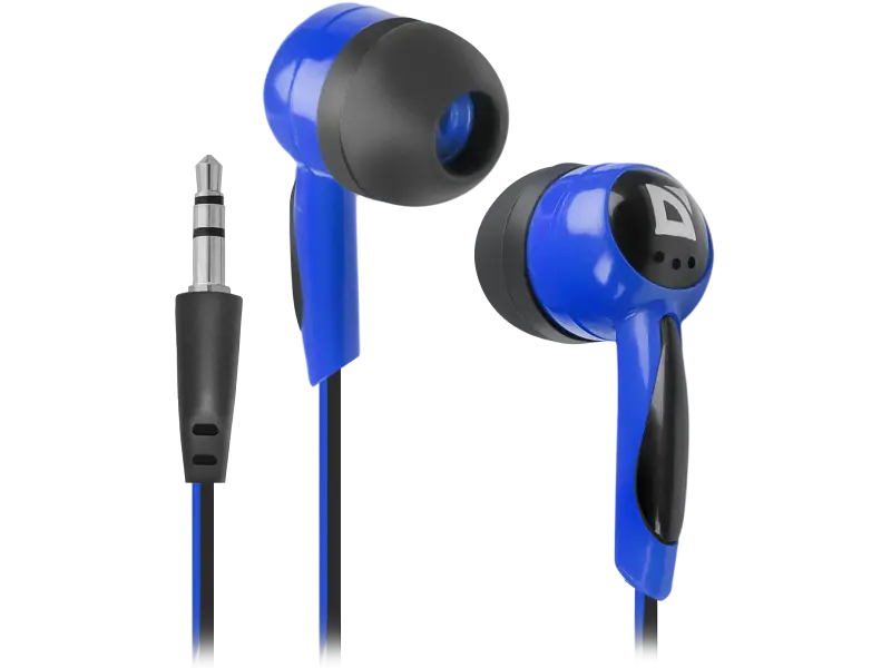 Навушники Defender Basic 604 Black/Blue (63608)