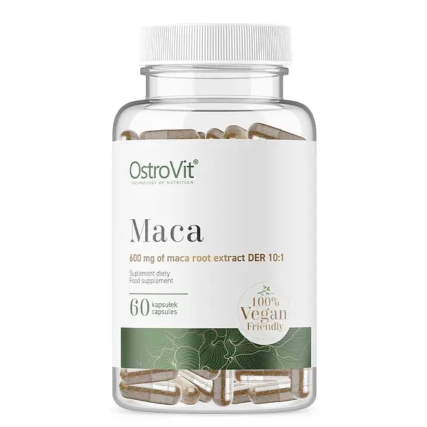 Натуральна добавка Vege Maca, 60 вегакапсул OstroVit vit0004230