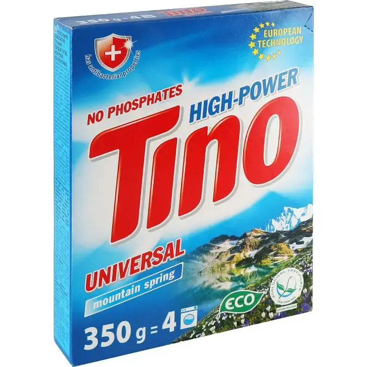 Стиральный порошок Tino High-Power Mountain Spring универсальный 350 г - фото 2
