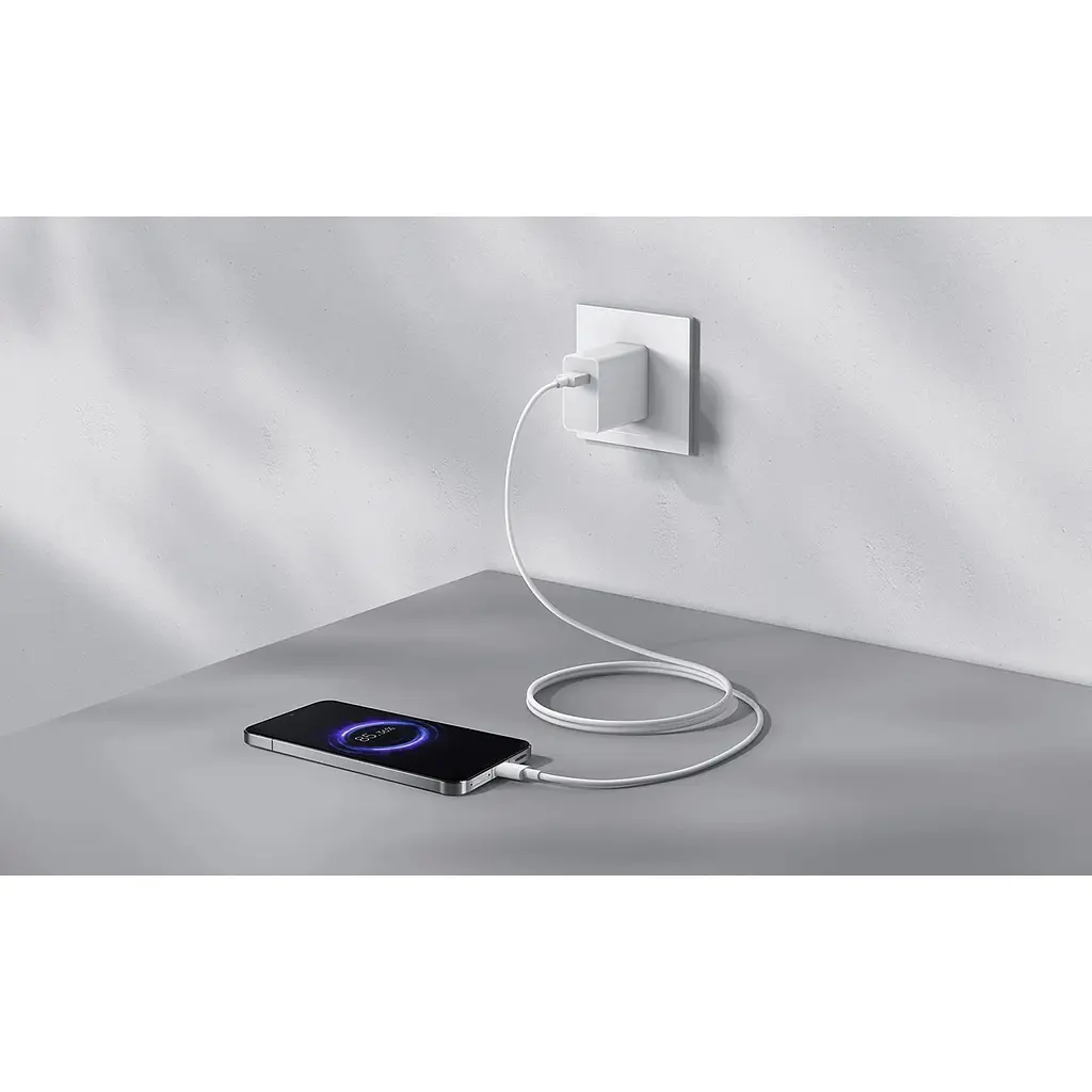Кабель Xiaomi USB-A to USB-C 3A 1m White (BHR087GGL) [153048] - фото 4