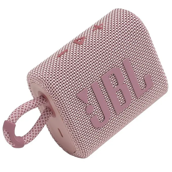 Колонка JBL GO3 (JBLGO3PINK) бездротова портативна рожева 6925281975677 - фото 2