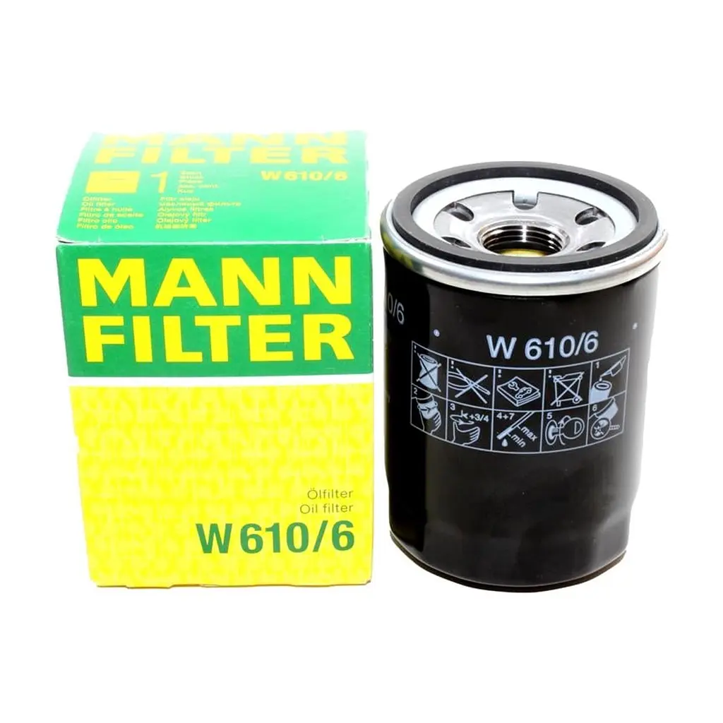 Фільтр масляний Mann W610/6 - фото 3