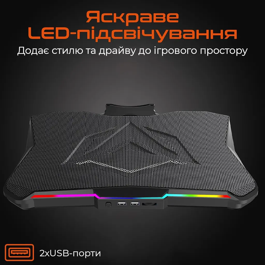 Підставка для ноутбука Meetion CP4040 Black (MT-CP4040-A) - фото 4