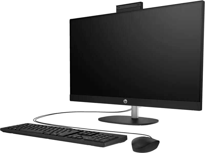 HP Комп'ютер персональний моноблок All-in-One 27" FHD IPS AG, Intel i3-1315U, 16GB, F512GB, UMA, WiFi, кл+м, DOS, чорний - фото 3