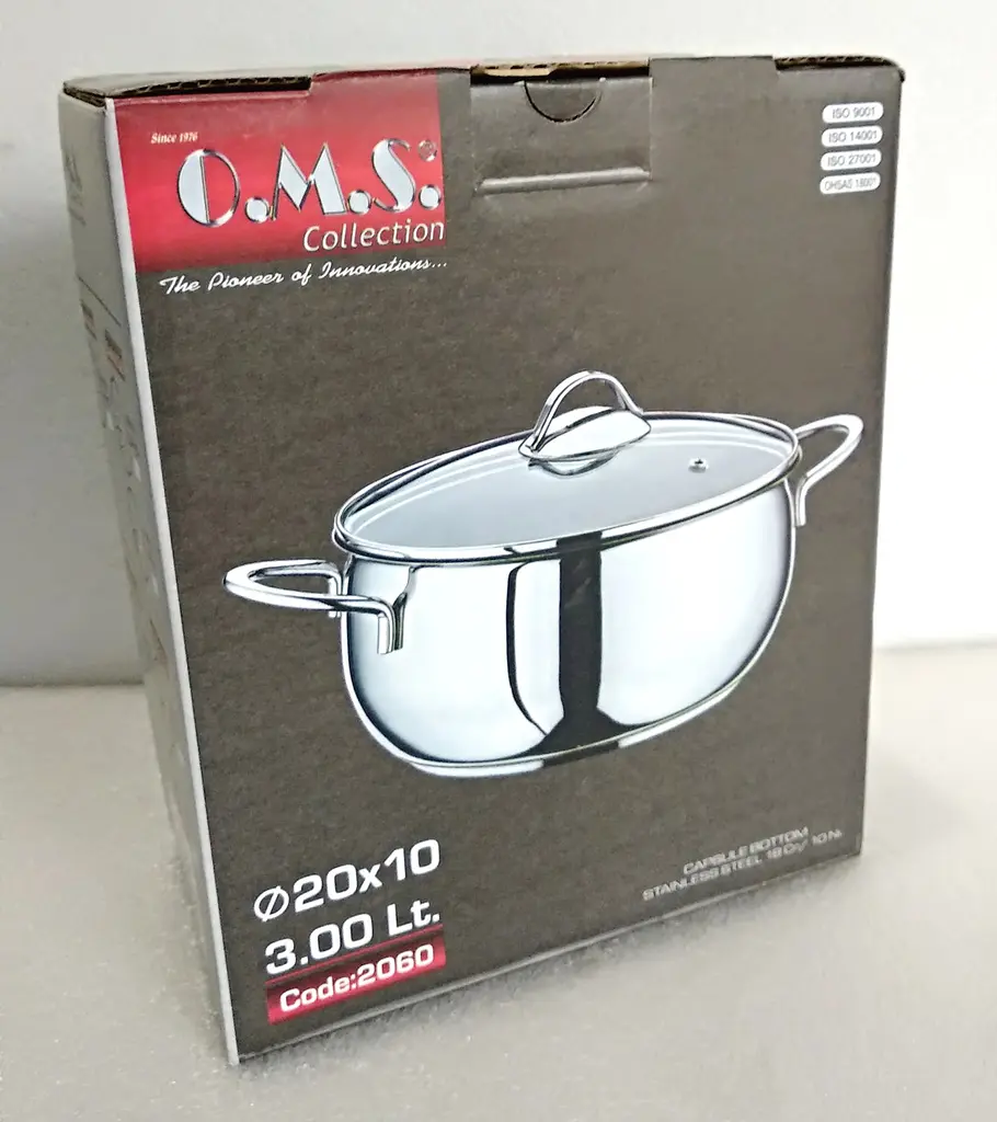 Каструля O.M.S. Collection 2060-20 см 3 л - фото 8