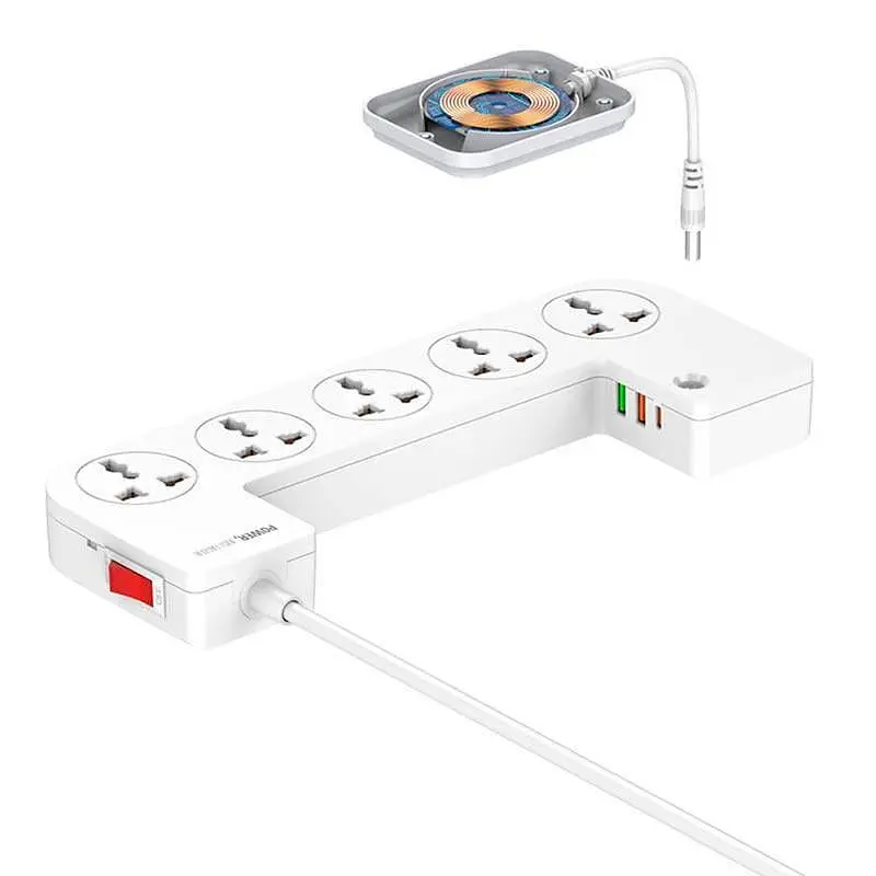 Подовжувач мережевий з віддаленим керуванням LDNIO SN5310W Management Power Strip Box - фото 4