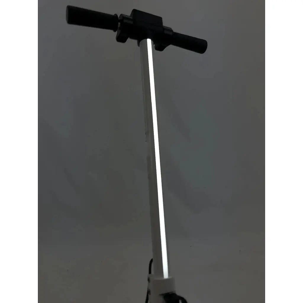 Детский Электросамокат E-Scooter ES3 LED + амортизатор Белый - фото 8