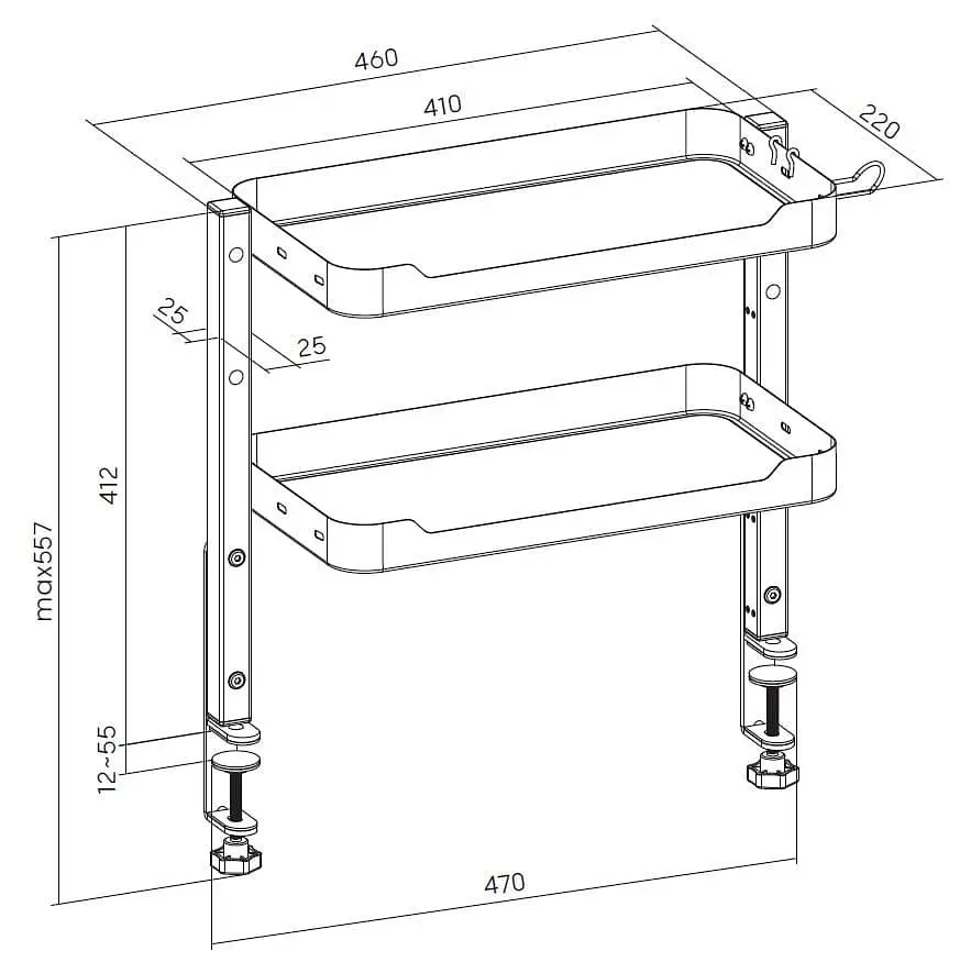 Настільний органайзер OfficePro DO800B - фото 12