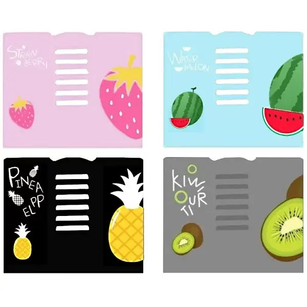 Підставка для книг Fruits №555-387-B металева мікс 20.8 х 18.8 см - фото 2