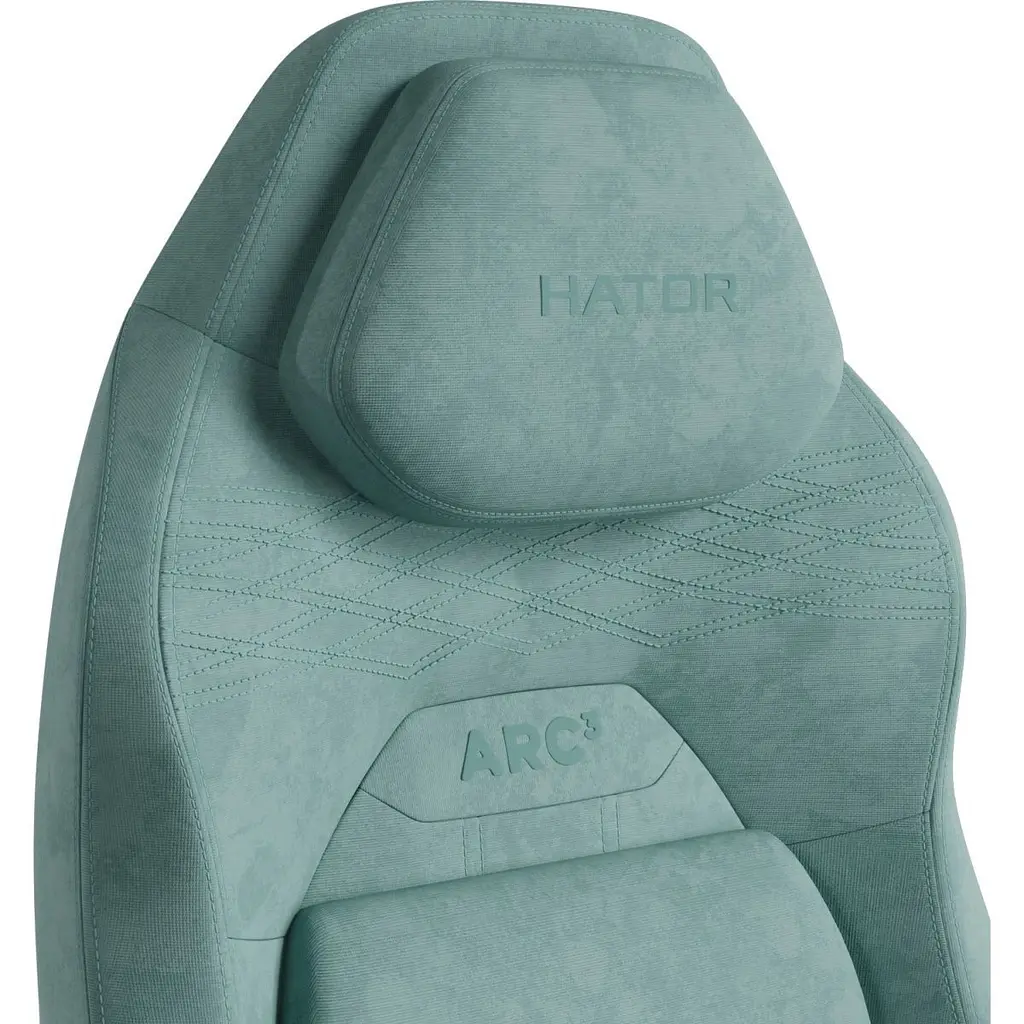 Геймерське крісло Hator Arc 3 S Velour Turquoise (HTC3443S) [170581] - фото 8
