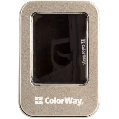 USB флеш накопитель ColorWay Pistol 32 GB 3.0 Black (CW-USBPL32) - фото 10