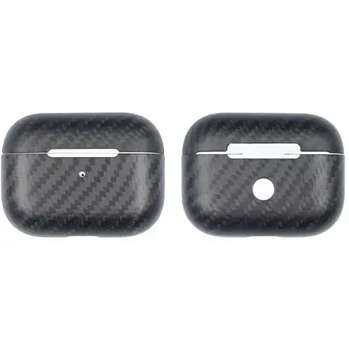 Чехол CasePro Carbon Case для AirPods Pro Matte Black - фото 2
