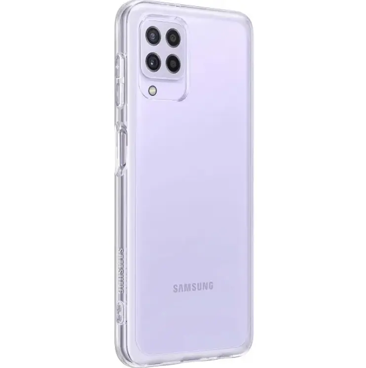 Чохол Silicone Case WS Samsung A22 4G/M22 4G/M32 4G (A225/M225/M325) Прозорий