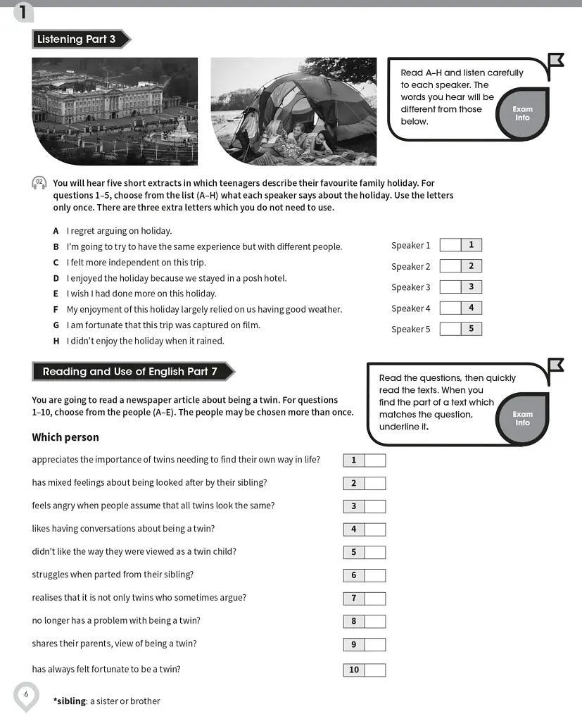 Complete First for Schools Workbook without Answers with Audio Download (2nd Edition) - фото 5