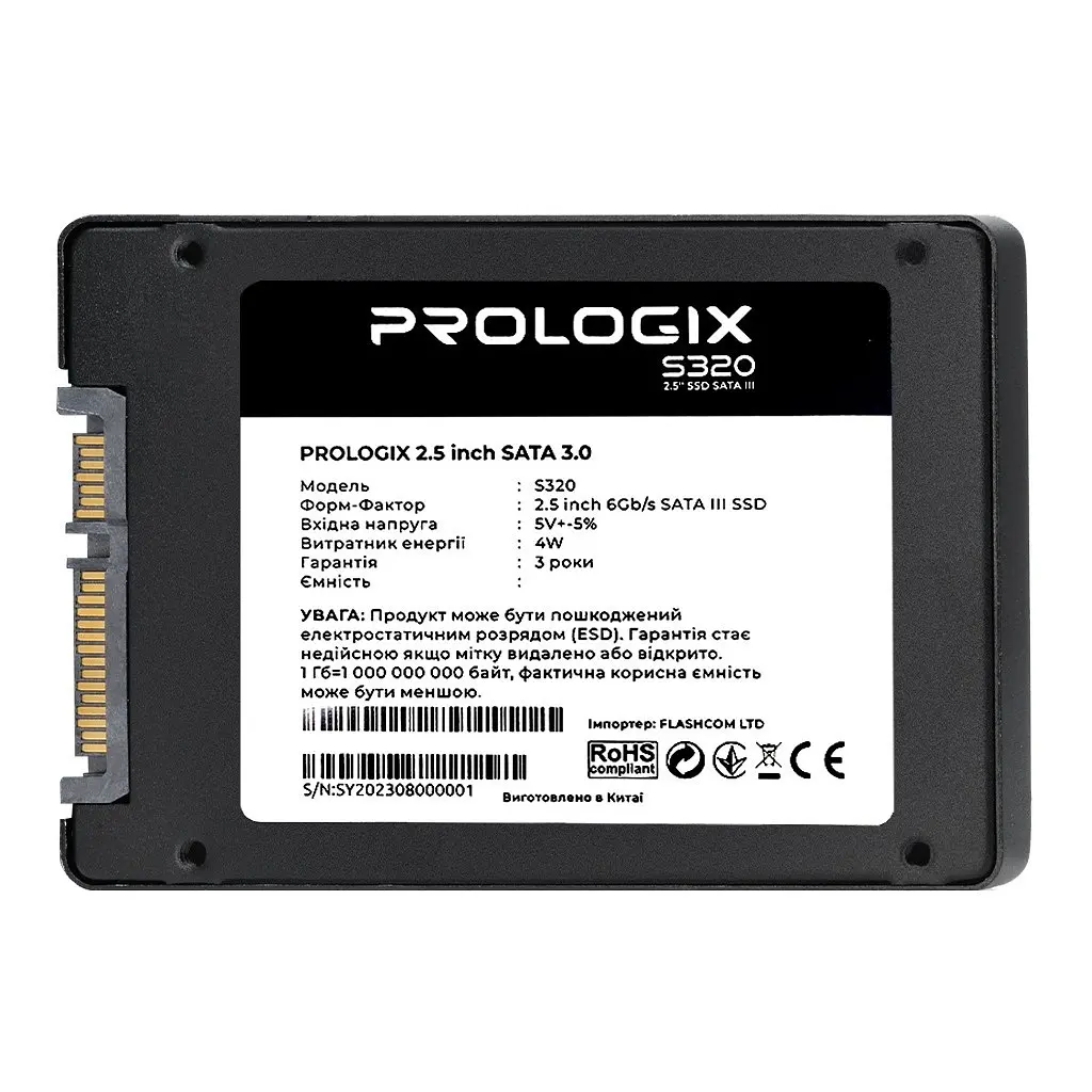Накопичувач SSD 2.5" 240GB Prologix (PRO240GS320) - фото 3