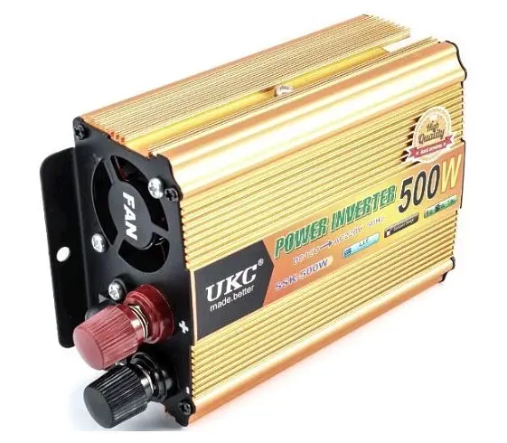 Преобразователь напряжения AC/DC UKC SSK-500W/220В + USB Инвертор - фото 2