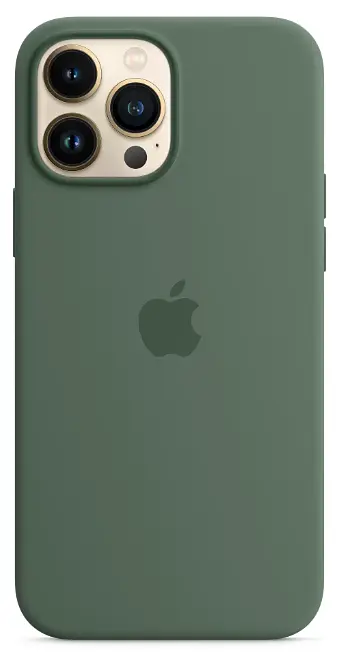 Чохол Silicone Case з MagSafe для Apple iPhone 13 Pro (6.1) (Eucalyptus) ААА [71187] - фото 4