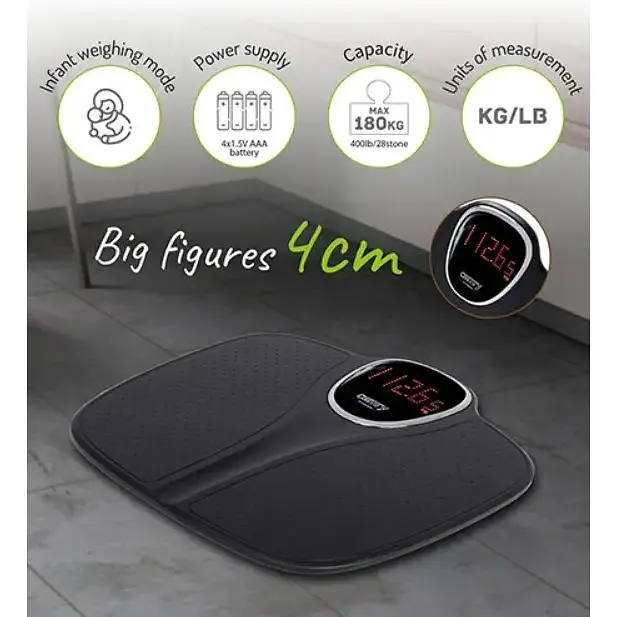 Весы напольные для новорожденных Camry CR 8171b с функцией взвешивания ребенка - фото 6