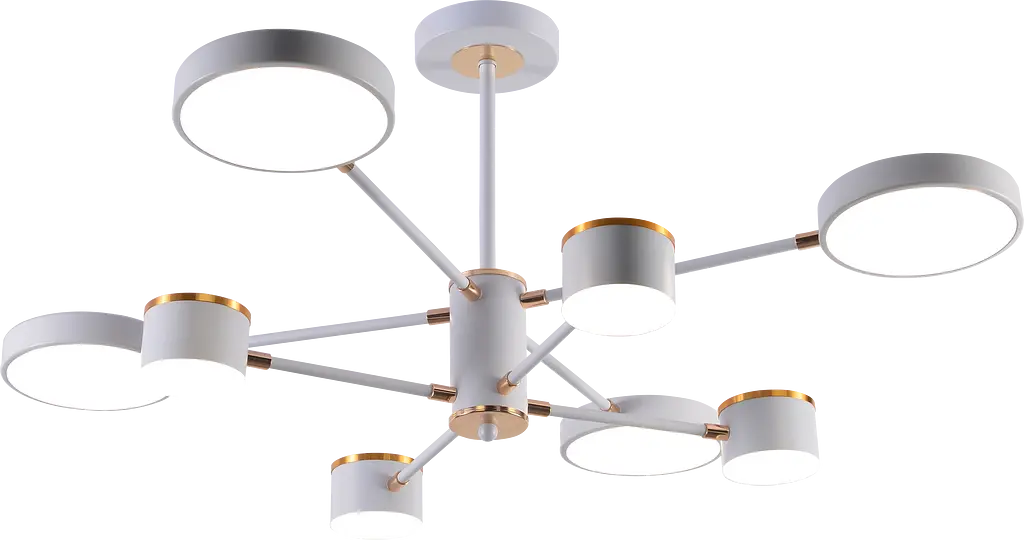 Люстра светодиодная акриловая Sirius B X13288/8 WT+FGD - фото 3