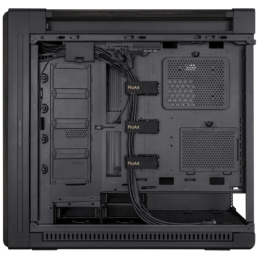 Корпус Asus ProArt PA602 Wood Edition - Tempered Glass без БЖ (90DC00J0-B09010) Black - фото 6