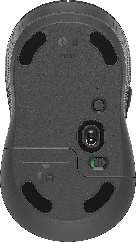 Миша комп'ютерна Logitech Signature M650 Wireless Mouse Graphite (910-006349, 910-006392) - фото 5