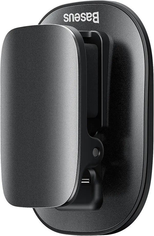 Автотримач для окулярів Baseus Platinum Vehicle Eyewear Clip Paste Type black (ACYJN-A01) - фото 5