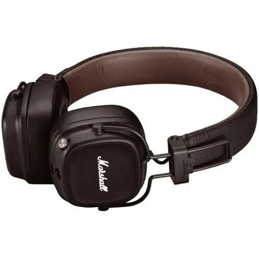 Наушники беспроводные Marshall Major IV накладные коричневые 1006127 - фото 8