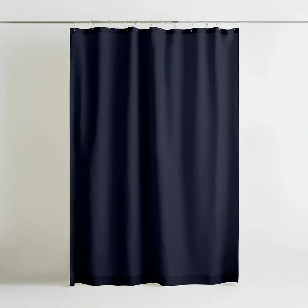 Шторка для душу та ванної Cosas з кільцями 180х200 stormy, синій (ShowerCurtains_17Stormy_DUK_180x200_Hook) - фото 2