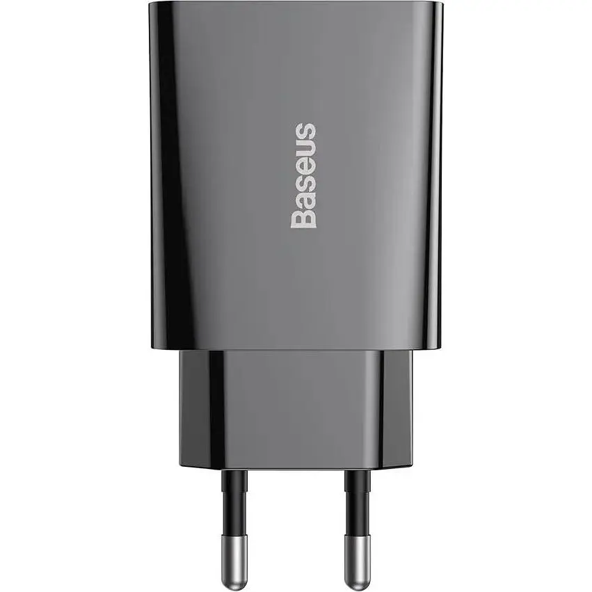 Зарядное устройство Baseus Speed ​​Mini Quick Charger 1C 20W EU black (CCFS-SN01) - фото 2