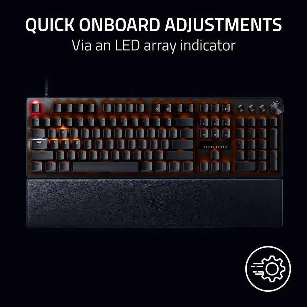 Клавиатура Razer Huntsman V3 Pro RGB 104key Analog Optical Switches GEN-2 ENG/UKR Black (RZ03-04970100-R3M1) - фото 6