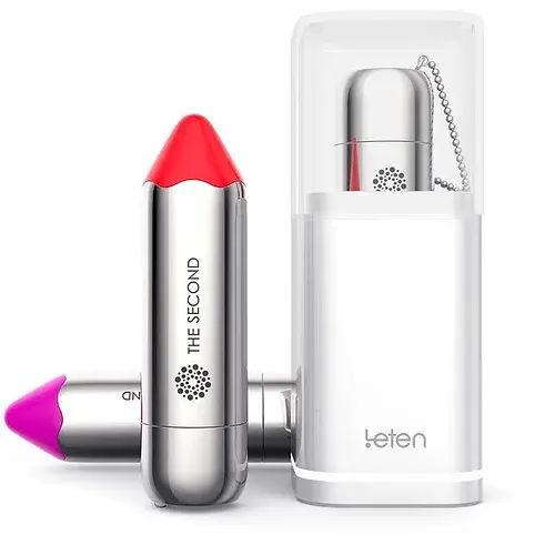 Вибратор для клитора Leten The Second 8.8 см красный - фото 4