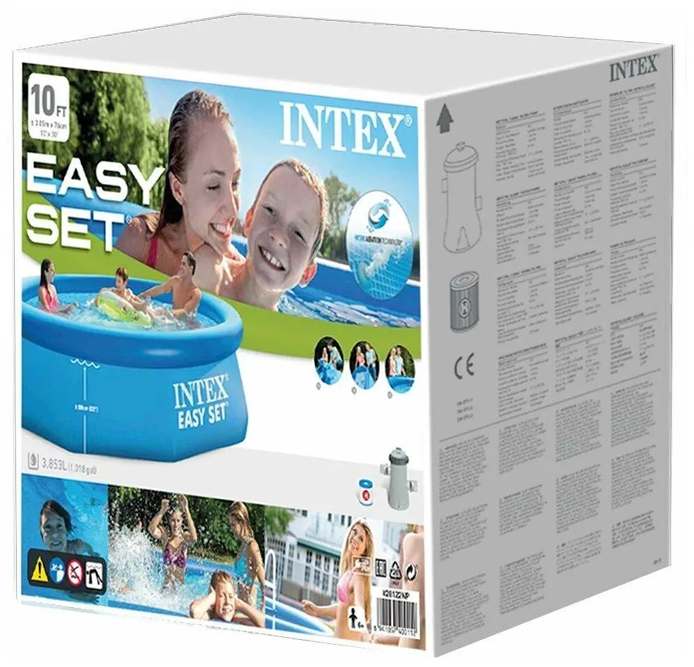 Надувний Басейн із фільтрувальним Насосом Intex - фото 4