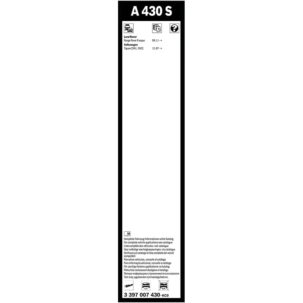 Щітка склоочисника Bosch 3 397 007 430 - фото 4