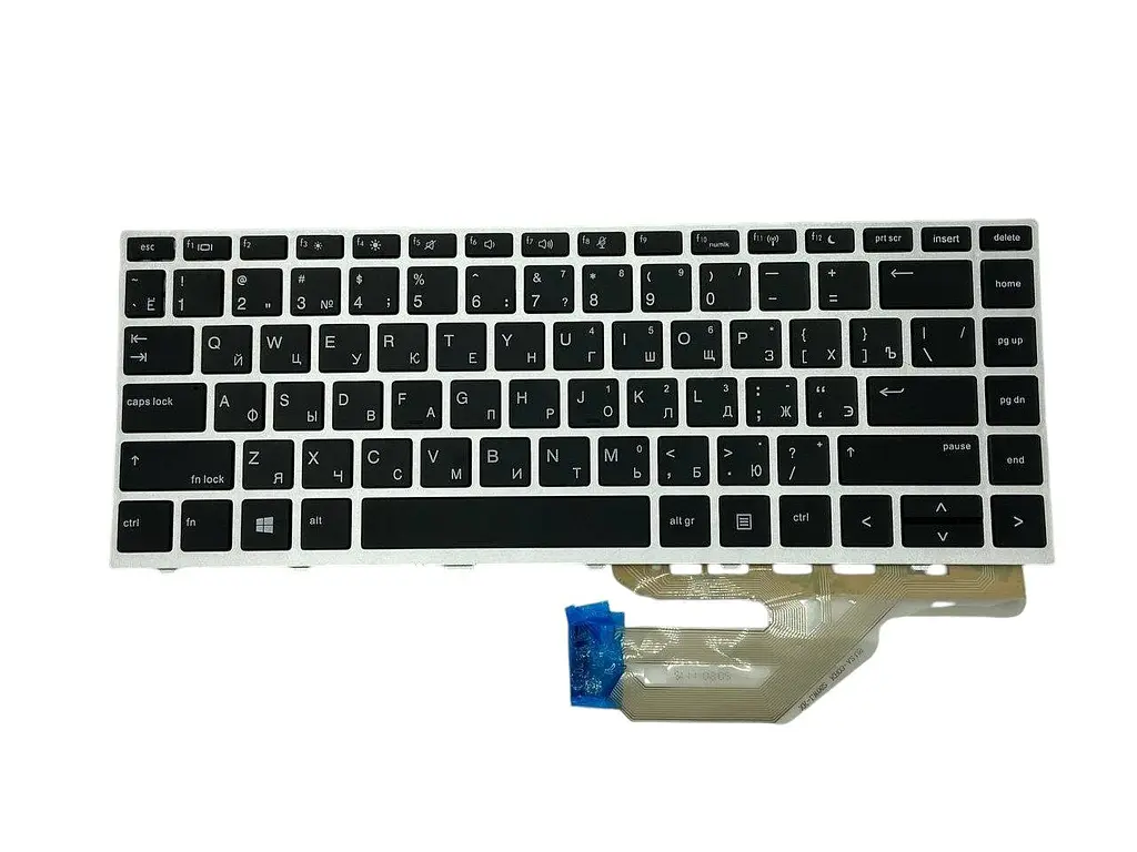 Клавіатура HP ProBook (430 G5) Black, (Black Frame), RU - фото 2