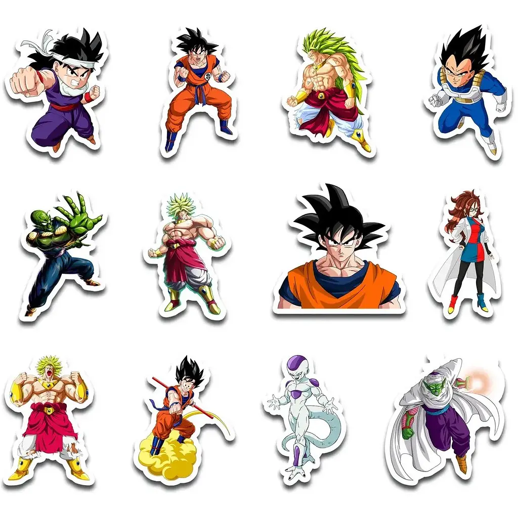 Стікерпак набір наклейок G-Toys Dragonball Z 45 шт. (SP DZ 01) - фото 3