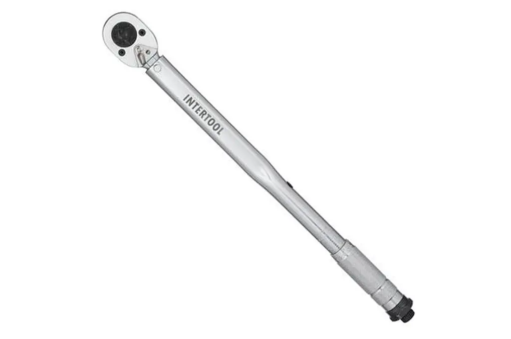 Ключ динамометричний Intertool 1/2" x 28-210 Н/м з перехідником 3/8" XT-9007 - фото 3