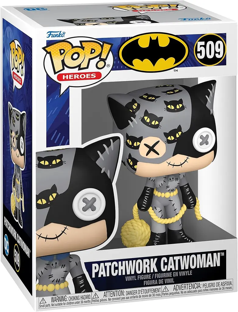 Коллекционная фигурка Funko Pop ДС Бэтмен DC Comics Batman 10 см FP DC B 509 - фото 3